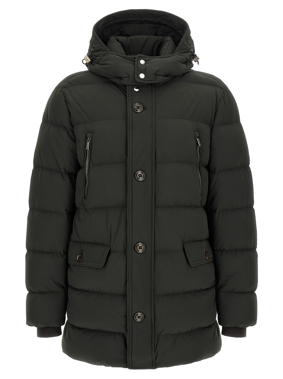 MooRER Bicolor Wool Full-Length Jacket
