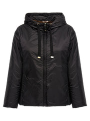 Max Mara Black Polyester Shell Jacket