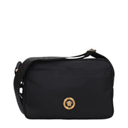 Versace Black Fabric Crossbody Bag