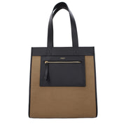 Burberry Brown Fabric Shoulder Bag