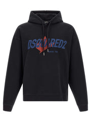 Dsquared² Black Cotton Sweatshirt