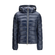 Herno Blue Polyamide Full-Length Jacket