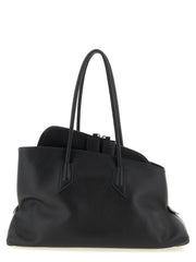 The Attico Black Calfskin Shoulder Bag