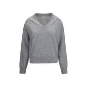 Brunello Cucinelli Gray Cashmere Sweater