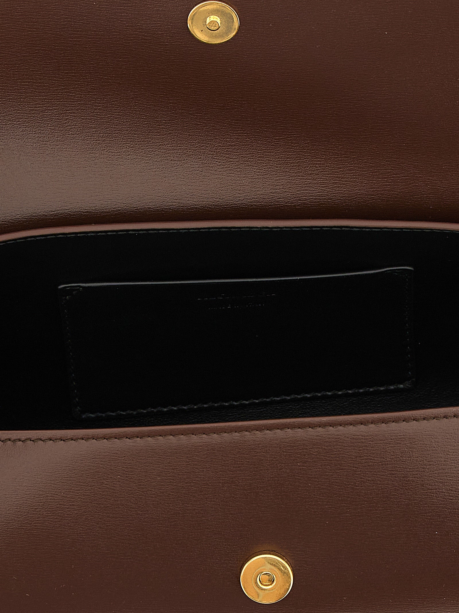 Jil Sander Brown Calfskin Shoulder Bag for Women