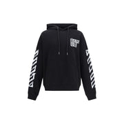 Off-White Black Cotton Sweatshirt