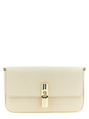 Furla White Calfskin Crossbody Bag