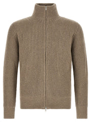MM6 Maison Margiela Beige Wool Full-Length Jacket