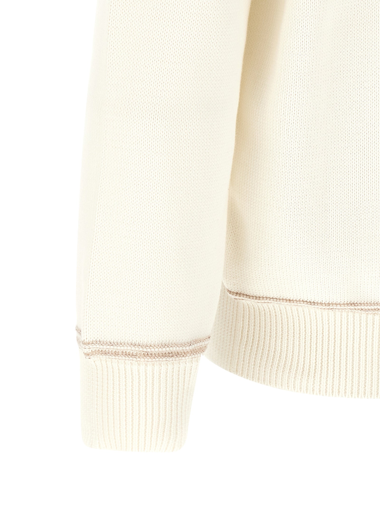 Brunello Cucinelli Beige Cotton Cardigan for Men