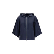 Max Mara Blue Polyamide Sweatshirt