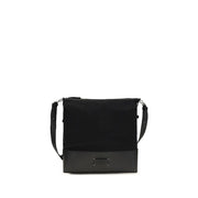 Maison Margiela Black Calf Leather Bos Taurus Shoulder Bag