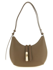 Furla Beige Calfskin Shoulder Bag for Women