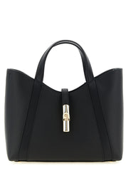 Furla Black Calfskin Tote Bag