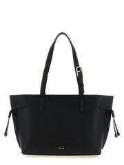 Furla Black Calfskin Tote Bag