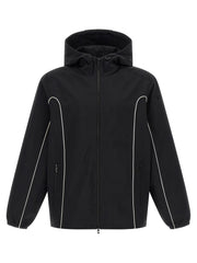 Diesel Black Polyamide Shell Jacket