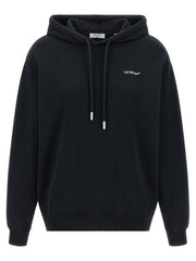 Off-White Black Cotton Sweatshirt