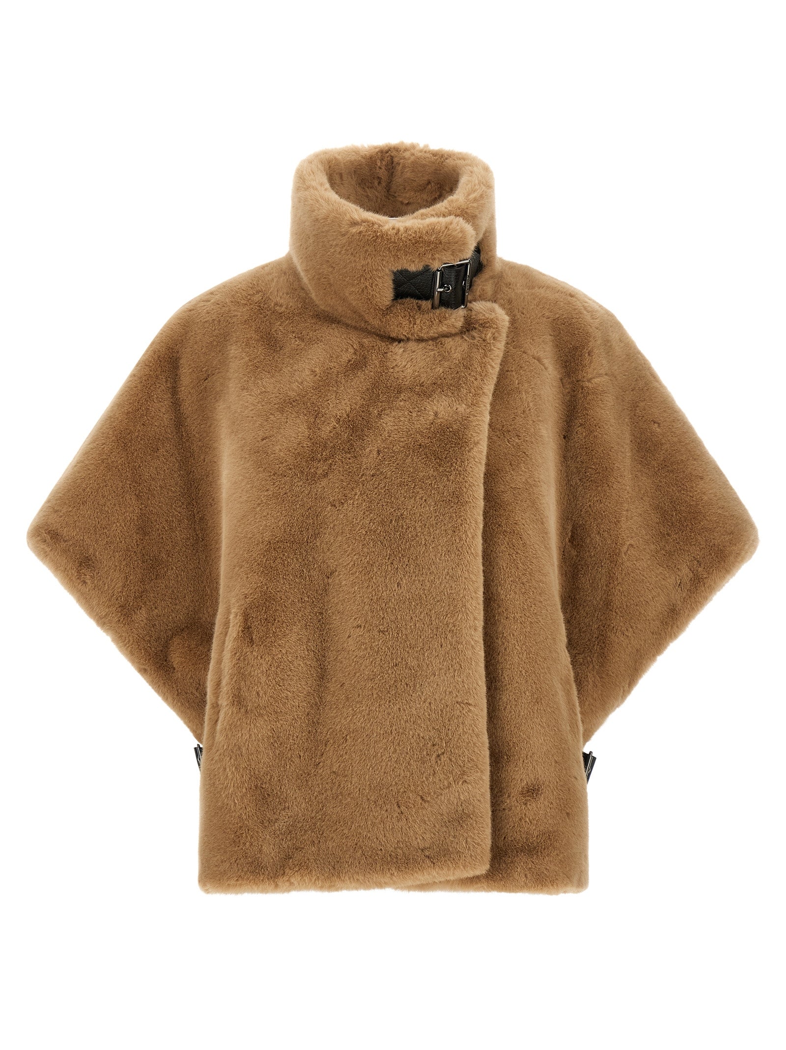 PINKO Beige Polyester Coat for Women