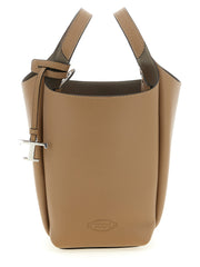Tod's Brown Calfskin Handbag for Women
