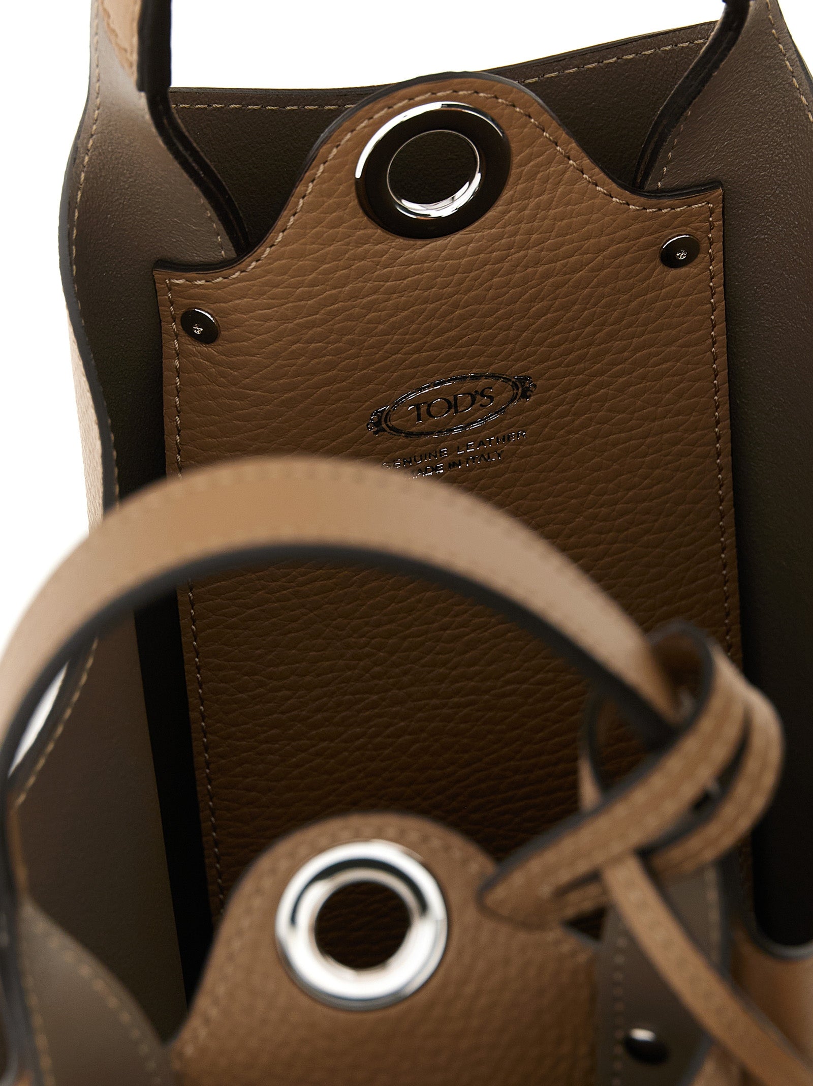 Tod's Brown Calfskin Handbag for Women