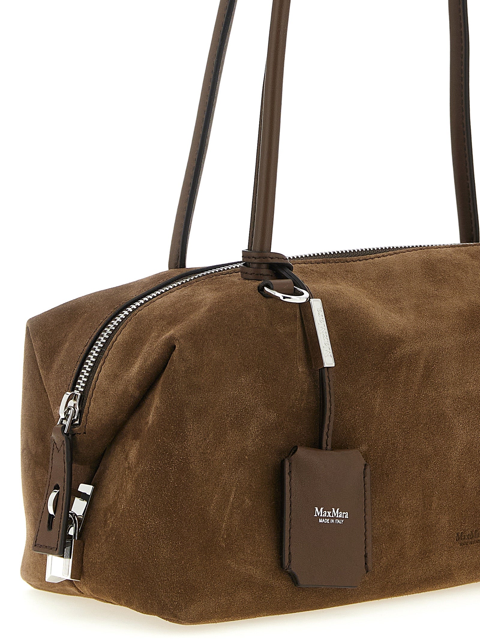 Max Mara Brown Calfskin Shoulder Bag for Women