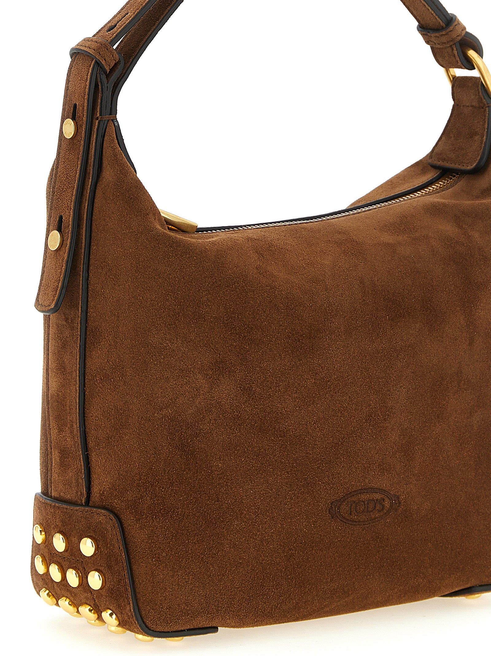 Tod's Brown Calfskin Shoulder Bag for Women