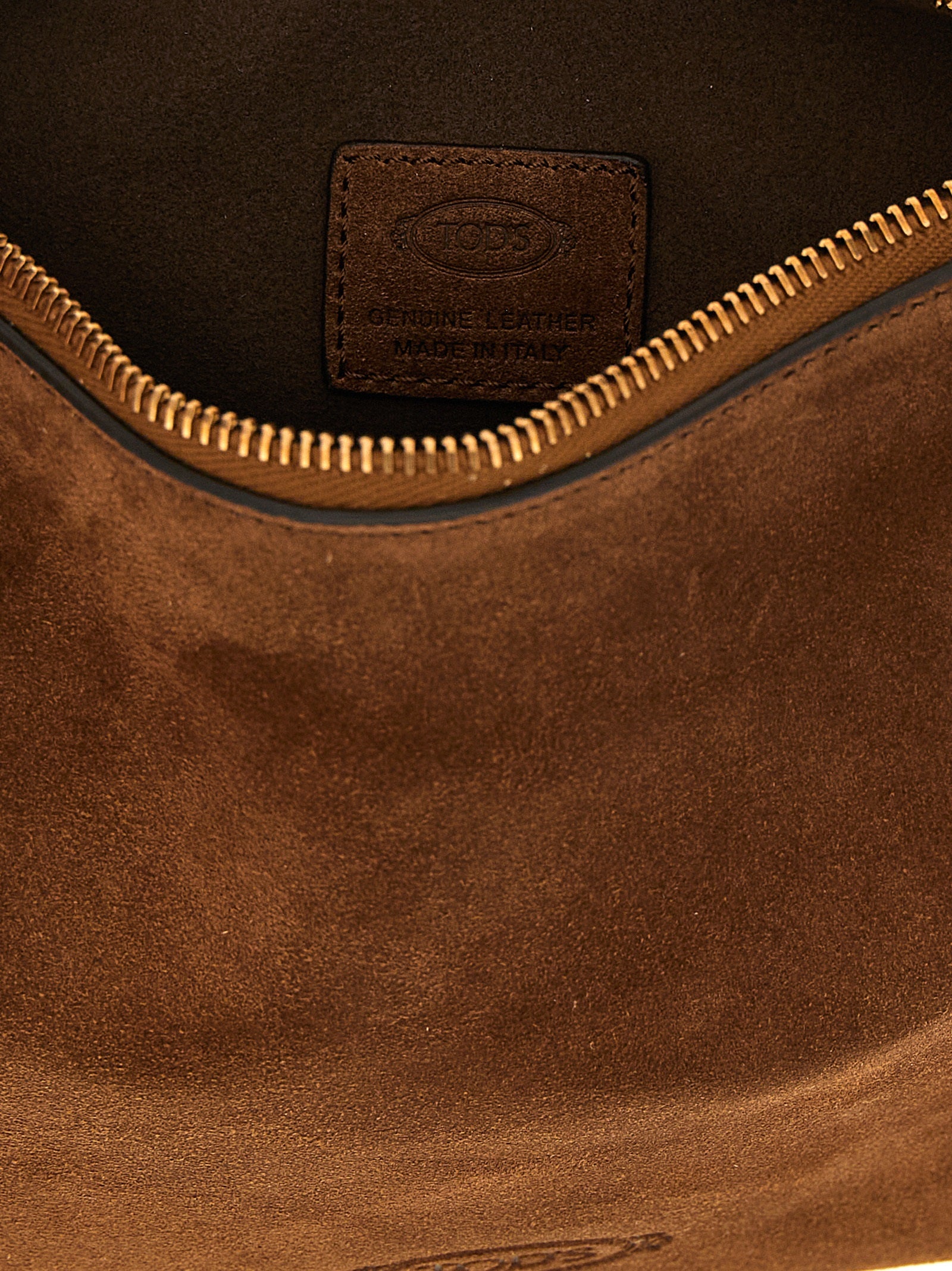 Tod's Brown Calfskin Shoulder Bag for Women