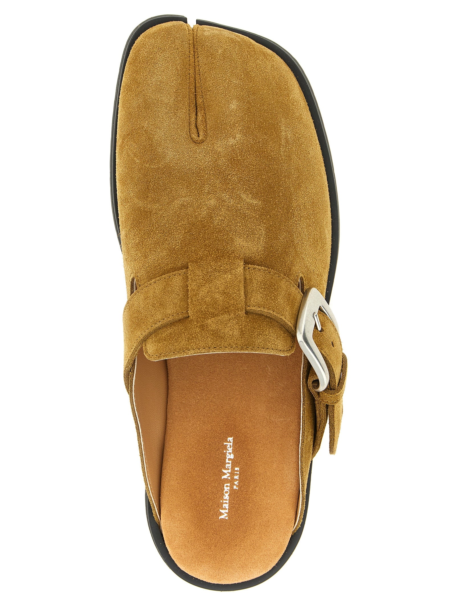 Maison Margiela Brown Calfskin Mules for Men