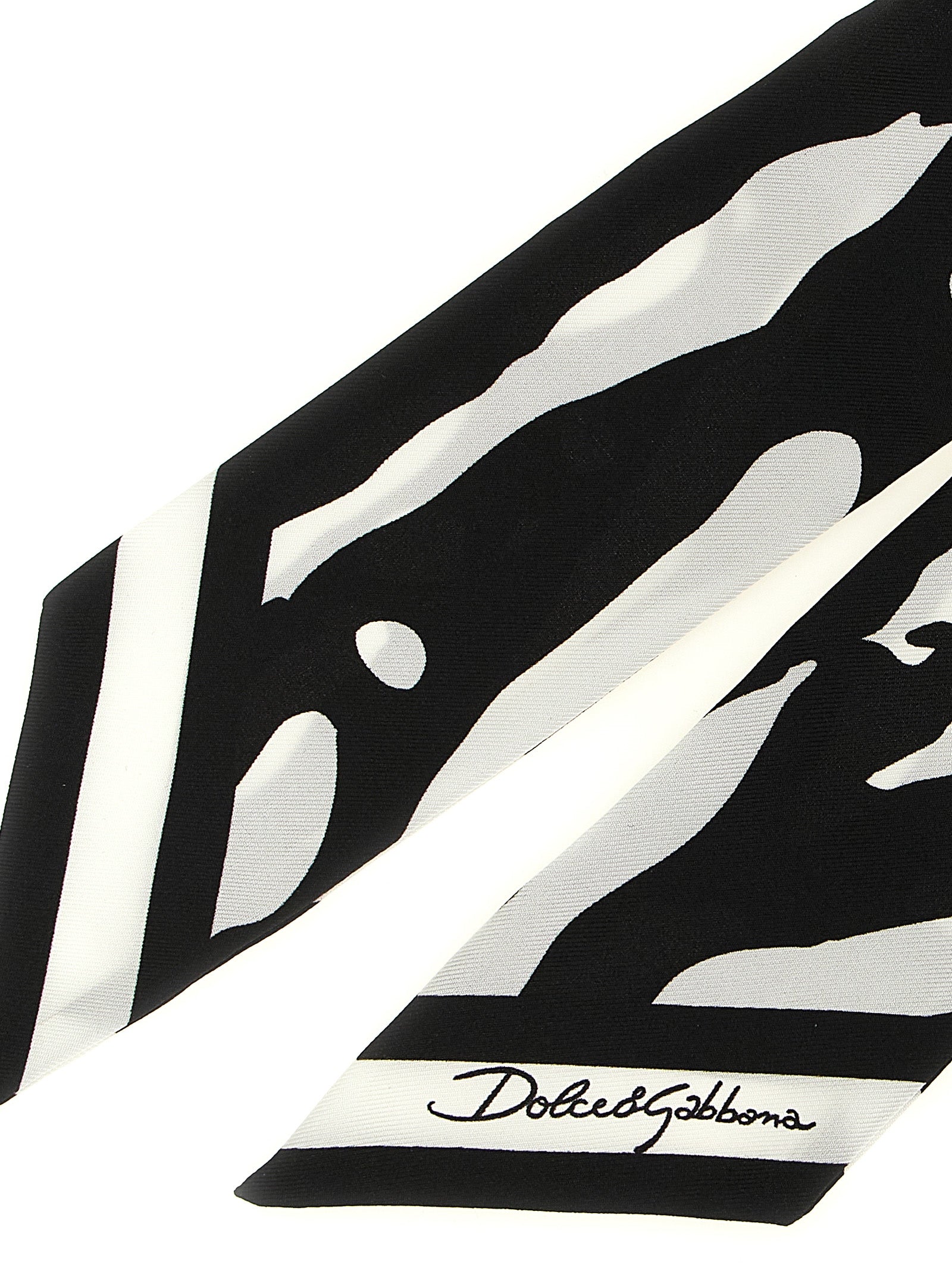 Dolce & Gabbana Bicolor Silk Foulard for Women