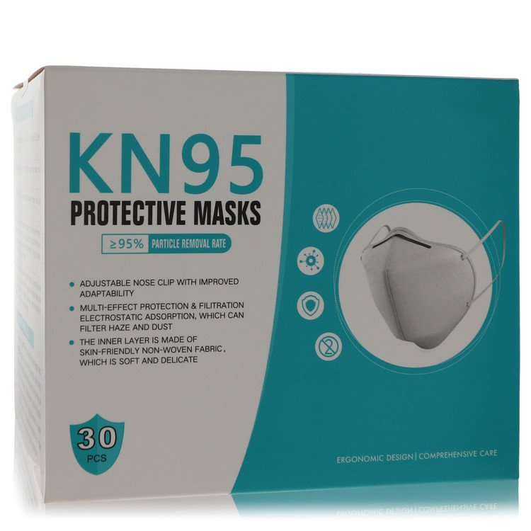 Kn95 Mask Thirty (30) KN95 Masks, Adjustable Nose Clip, Soft non-woven fabric, FDA and CE Approved (Unisex) By Kn95 - Zachava.com