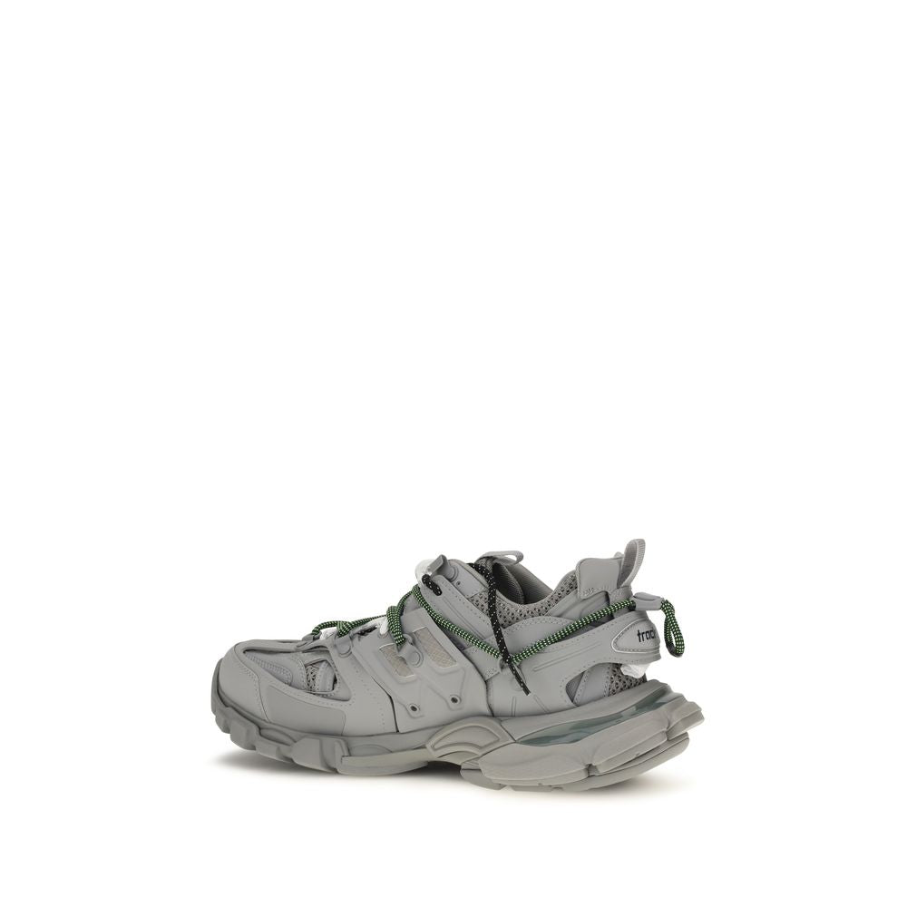 Balenciaga Gray Polyethylene Athletic Sneakers for Men