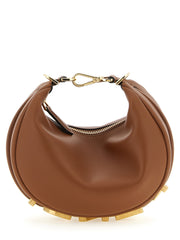 Fendi Brown Calfskin Handbag for Women