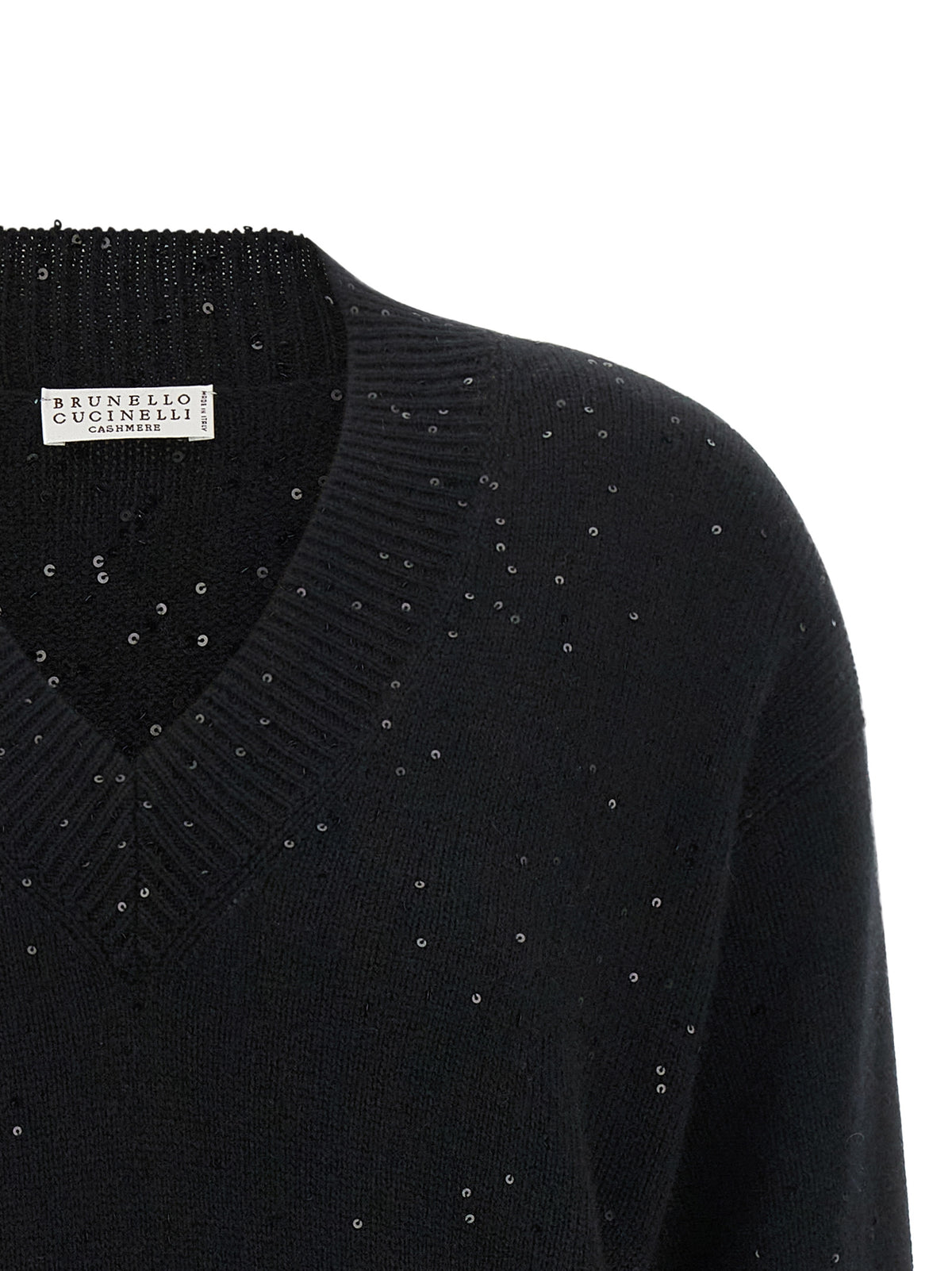 Brunello Cucinelli Black Cashmere Cardigan for Women