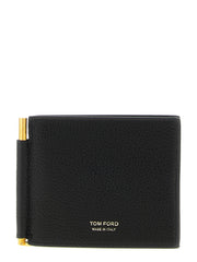 Tom Ford Black Calfskin Cardholder for Men