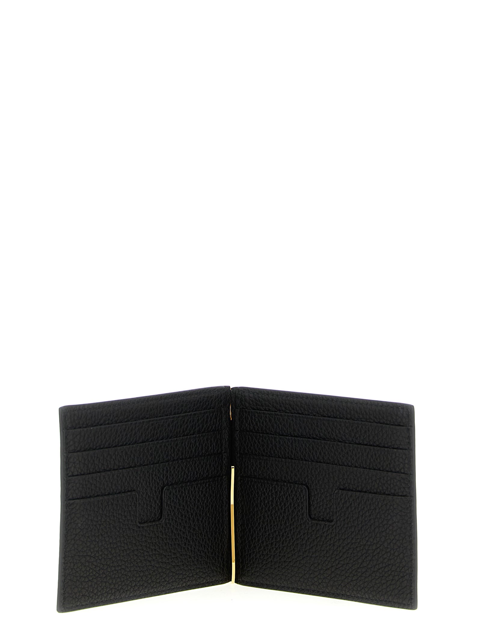 Tom Ford Black Calfskin Cardholder for Men