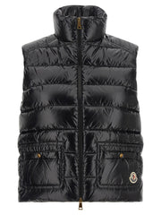 Moncler Black Polyamide Sleeveless Jacket