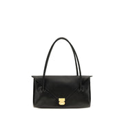 Marni Black Calf Leather Bos Taurus Shoulder Bag