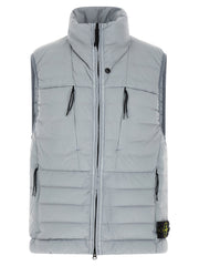 Stone Island Gray Polyamide Sleeveless Jacket