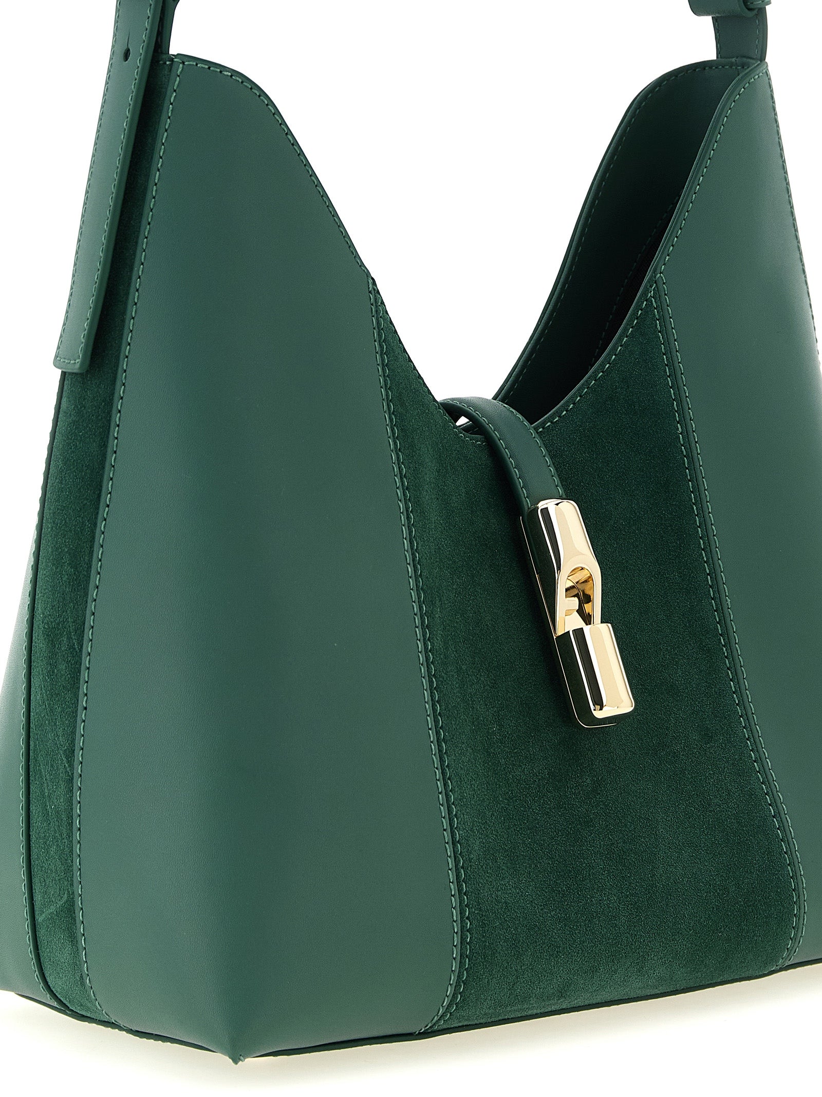 Furla Bicolor Calfskin Shoulder Bag for Women