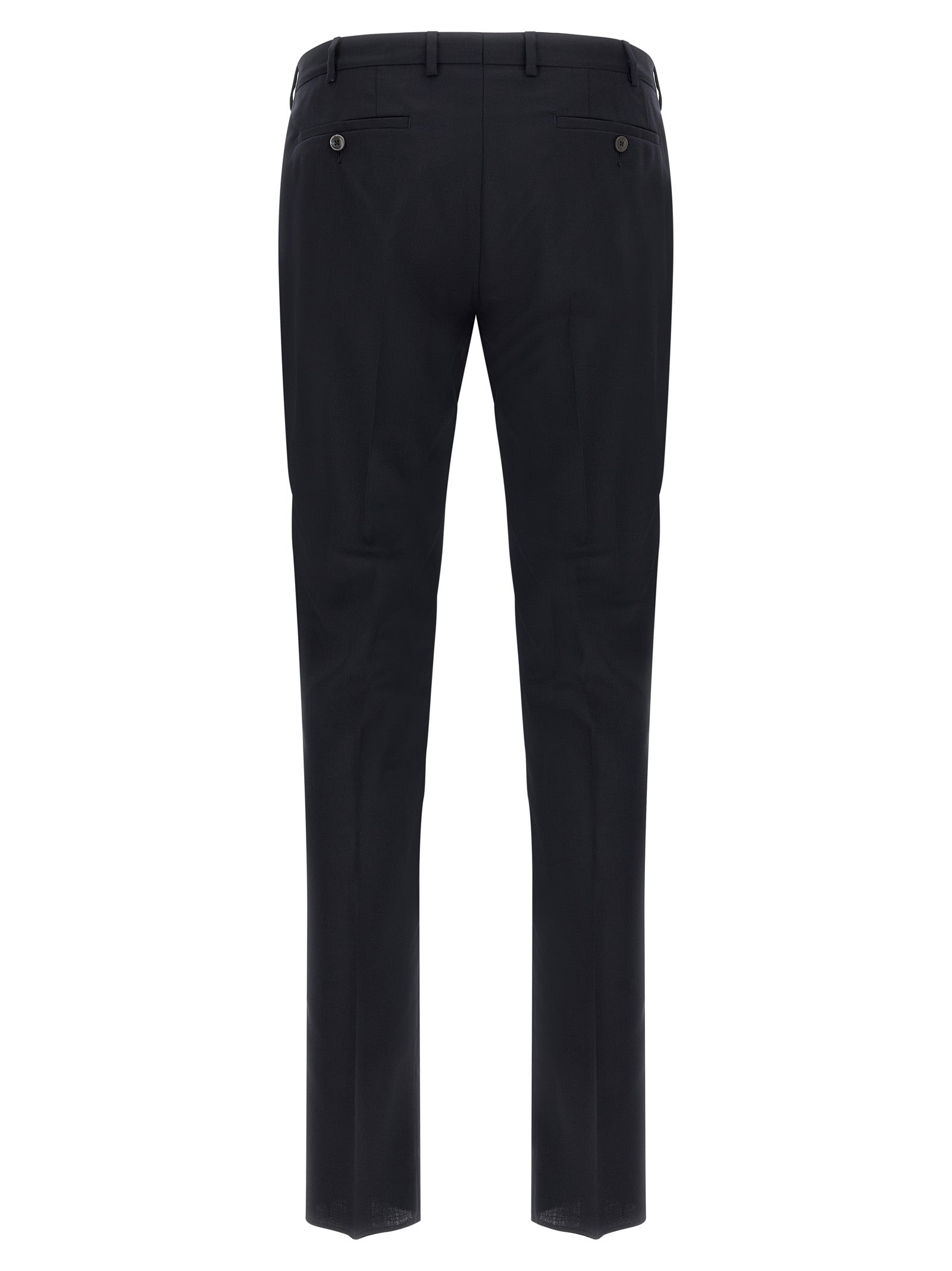 Pal Zileri Black Wool Two-Piece Suit for Men
