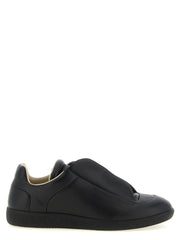 Maison Margiela Black Calfskin Low Top Sneakers