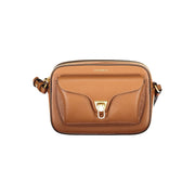 Coccinelle Marrone Leather Women Handbag