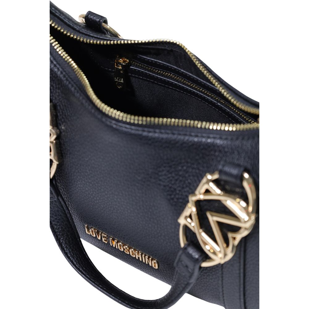 Love Moschino Black Polyethylene Handbag for Women