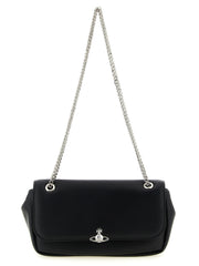 Vivienne Westwood Black Polyester Crossbody Bag