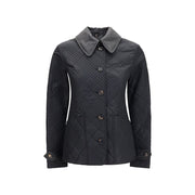 Burberry Black Polyamide Full-Length Jacket for Women