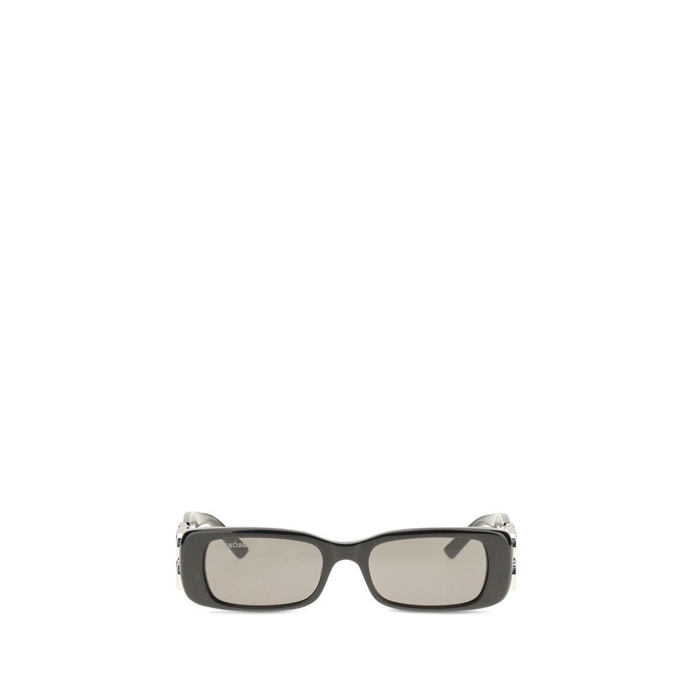 Balenciaga Black Acetate Sunglasses for Men