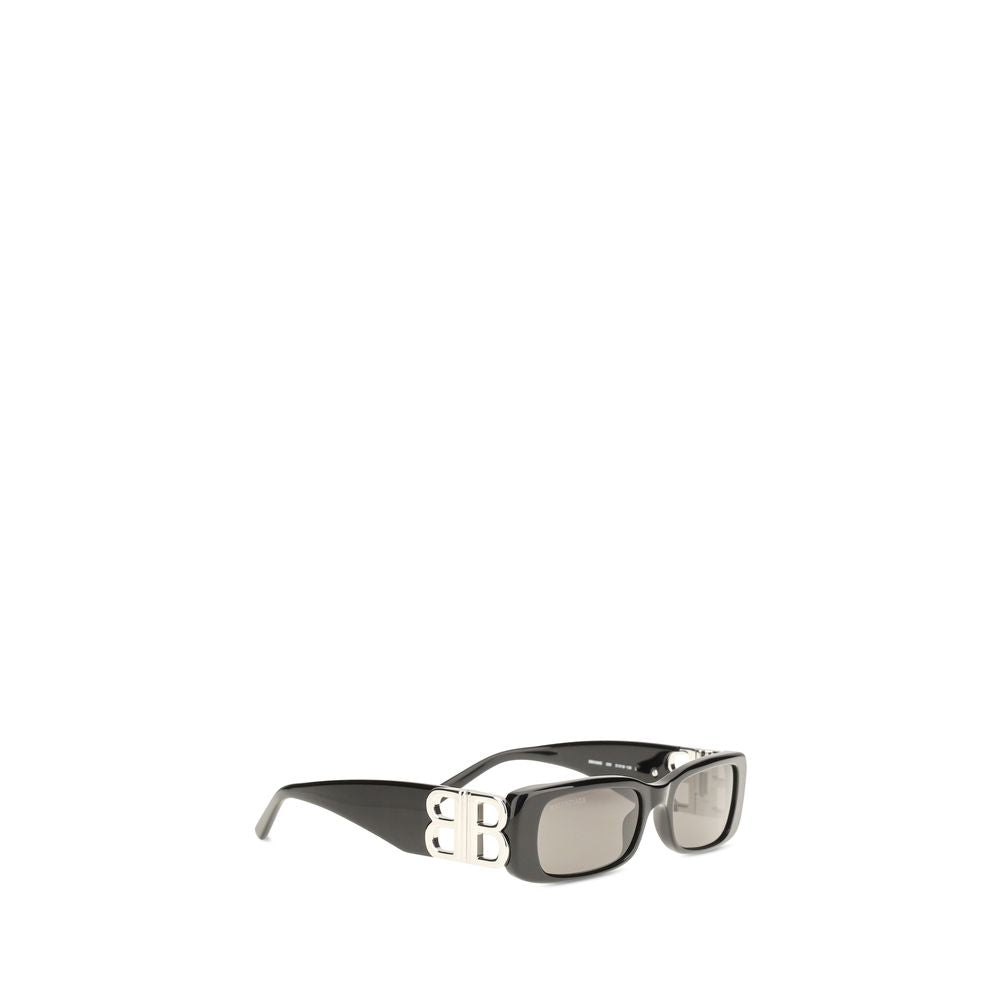 Balenciaga Black Acetate Sunglasses for Men