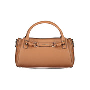 Guess Jeans Brown Polyurethane Women's Bag with Adjustable Strap