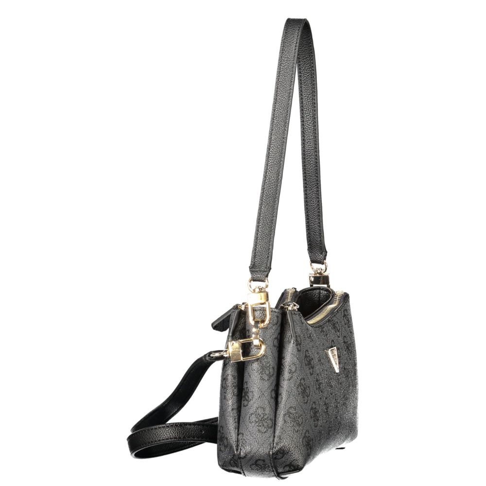 Guess Jeans Black Polyethylene Handbag for Women