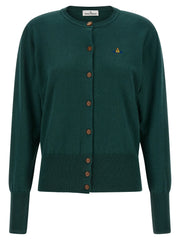 Vivienne Westwood Bicolor Cotton Cardigan