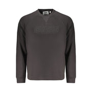 Guess Jeans Black Cotton Men's Sweatshirt